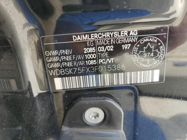 2003 Mercedes-Benz Sl 500r