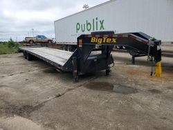 Salvage trucks for sale at Gaston, SC auction: 2024 Big Tex 22GN-40D5A-MRBK Equipment Trailer