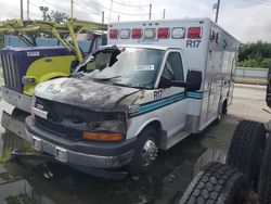 Chevrolet salvage cars for sale: 2013 Chevrolet Express G4500