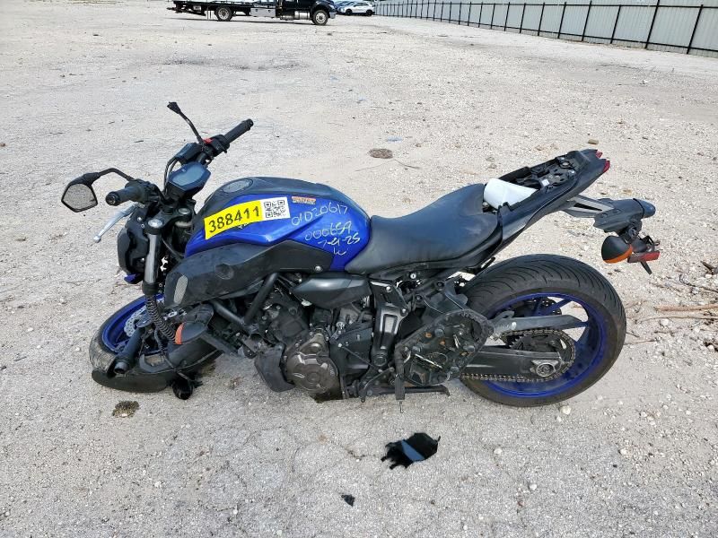 2018 Yamaha MT07 C
