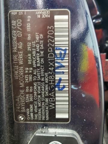 2001 BMW 740 IL