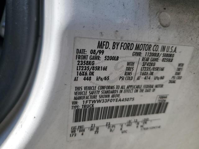 2000 Ford F350 Super Duty