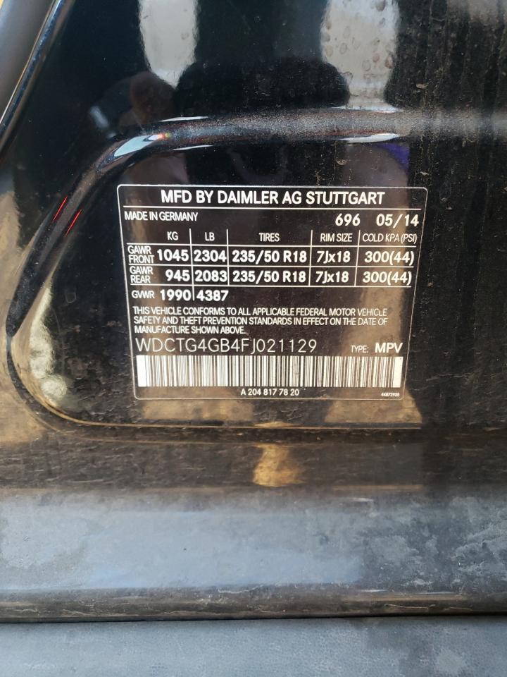 2015 Mercedes-Benz Gla 250 4matic
