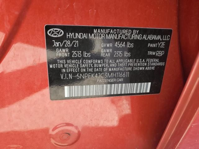 2021 Hyundai Sonata N Line