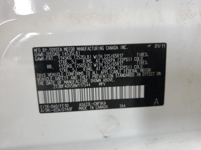 2011 Toyota Rav4 Base