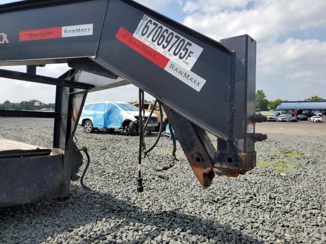 2022 Rawmaxx FDX-40-27K Flatbed Trailer