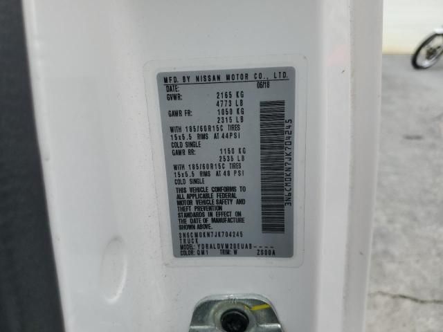 2018 Nissan NV200 2.5S