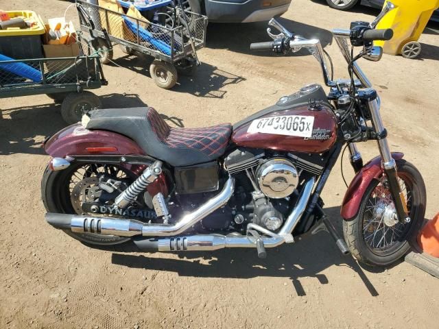 Salvage motorcycles for sale at Brighton, CO auction: 2013 Harley-Davidson Fxdb Dyna Street BOB