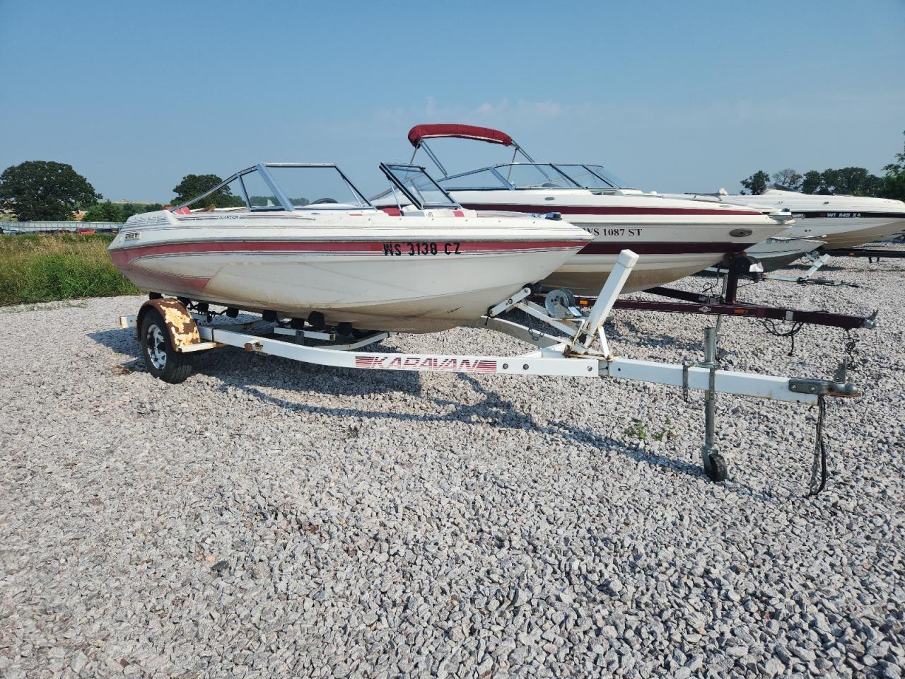 1992 Glastron Boat With Trailer