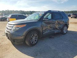 Ford Explorer salvage cars for sale: 2015 Ford Explorer xlt