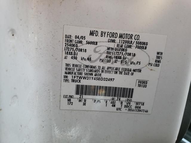 2005 Ford F350 SRW Super Duty