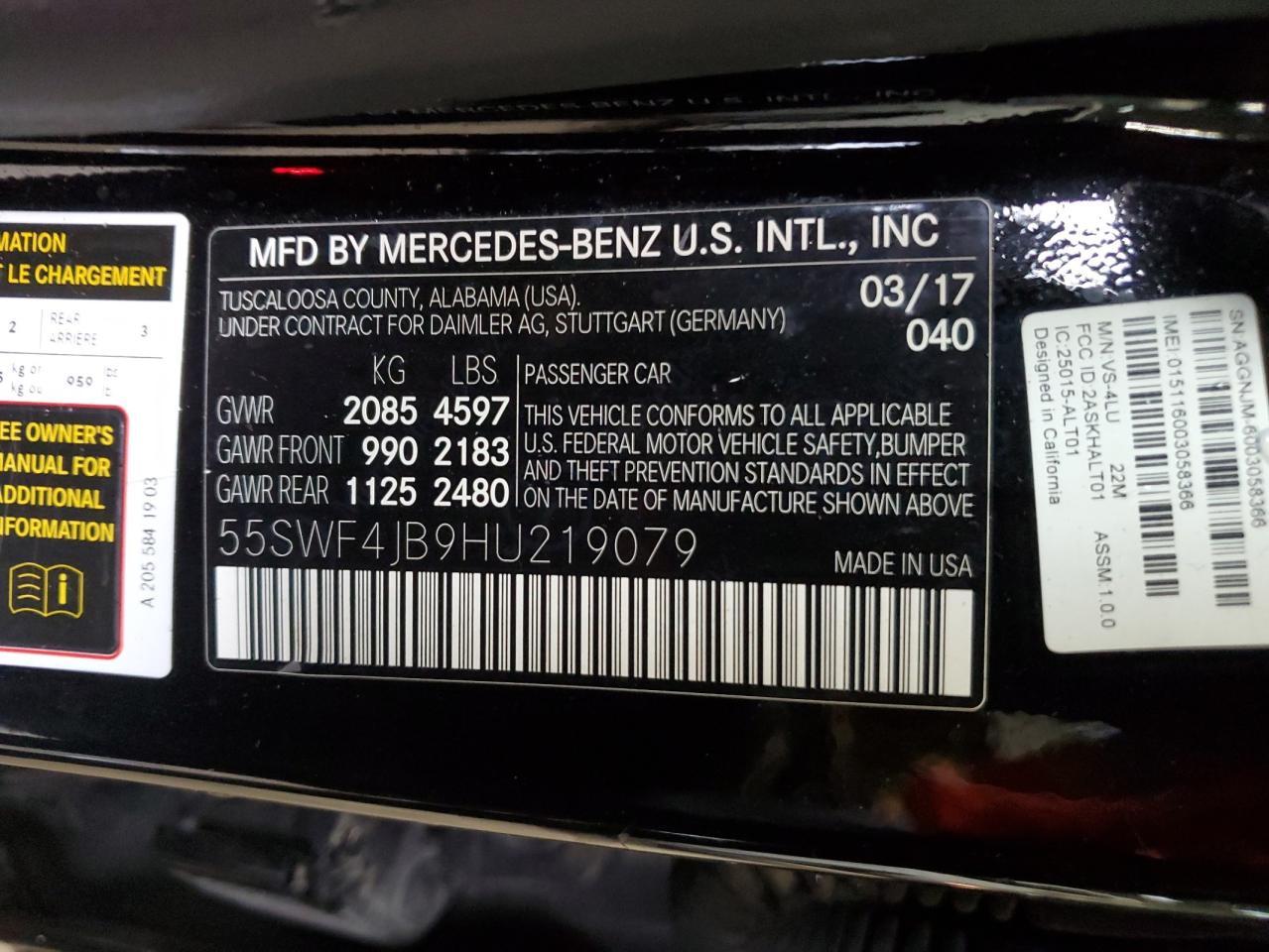 2017 Mercedes-Benz C300