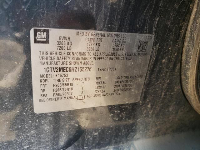 2017 GMC Sierra K1500 SLE