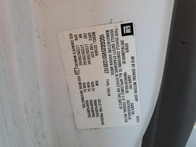 2003 Chevrolet Express G2500