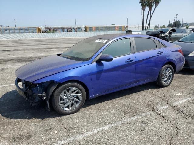 2025 Hyundai Elantra Hybrid Blue