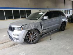 Jeep salvage cars for sale: 2019 Jeep Grand Cherokee Overland