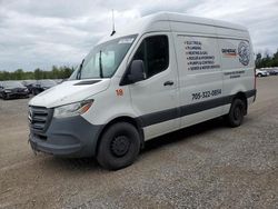 Salvage trucks for sale at Cookstown, ON auction: 2021 Mercedes-Benz Sprinter 2500