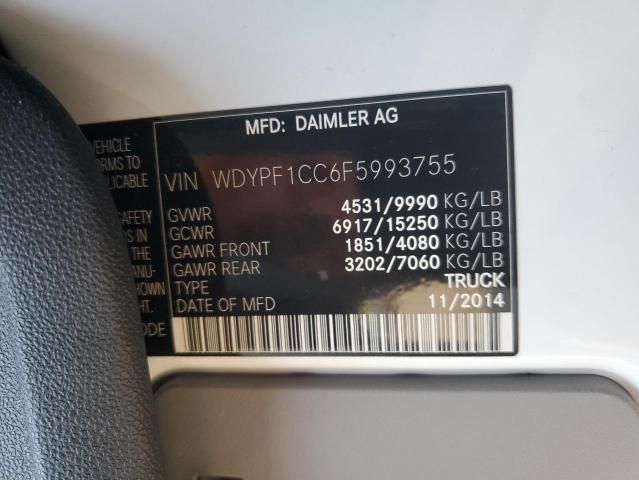 2015 Freightliner Sprinter 3500