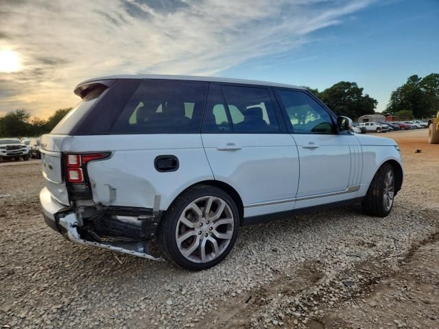 2016 Land Rover Range Rover HSE