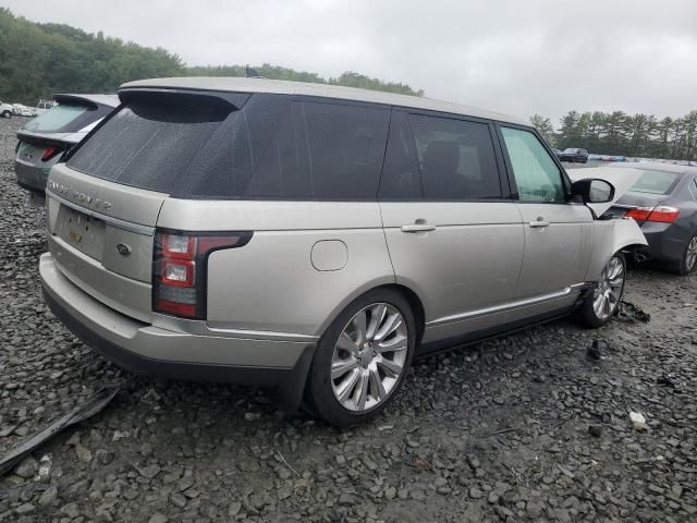 2016 Land Rover Range Rover Supercharged