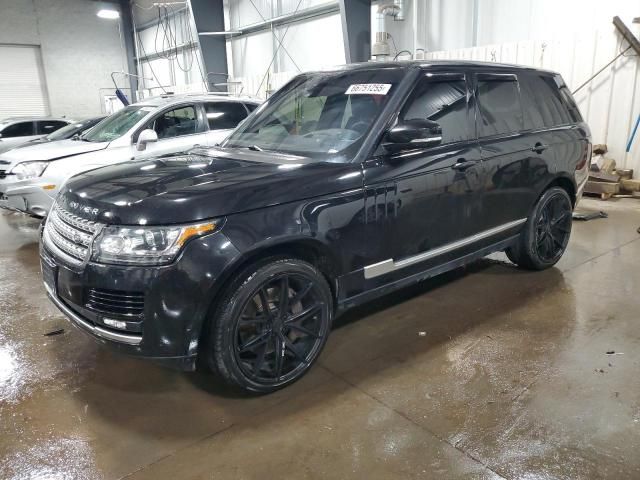 2016 Land Rover Range Rover Supercharged