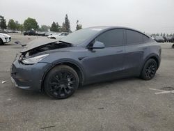 Tesla Model y salvage cars for sale: 2022 Tesla Model Y