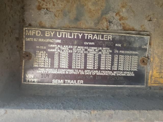 2016 Utility FS2CHA Flatbed Trailer