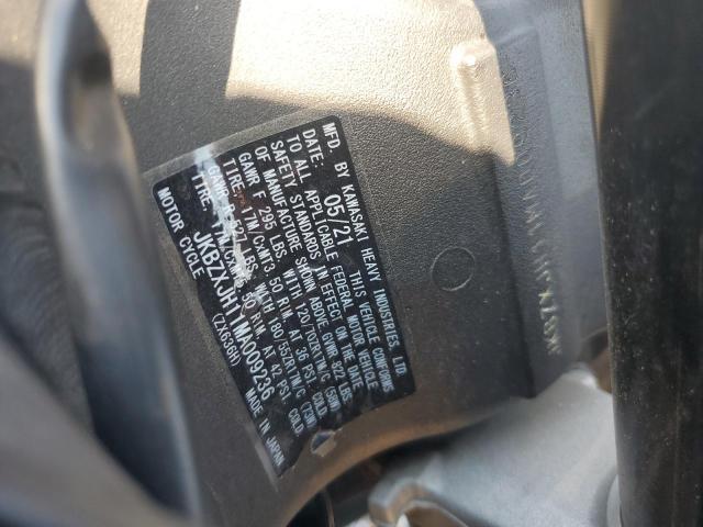 2021 Kawasaki ZX636 K