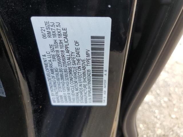 2022 Honda Odyssey exl