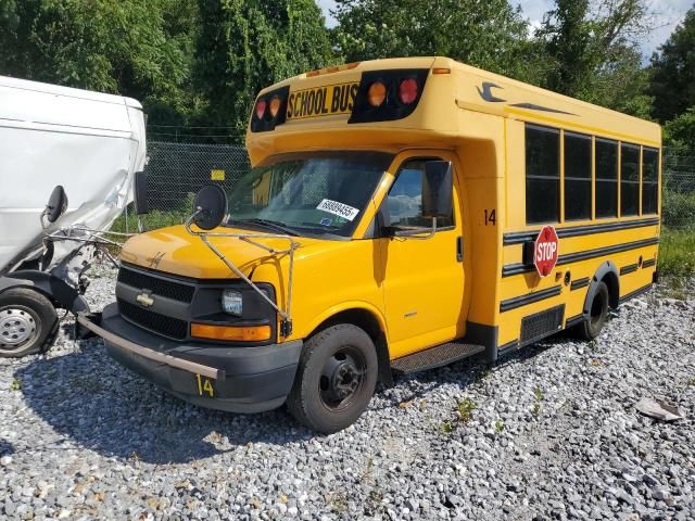 2014 Chevrolet Express G3-Transit Vehicles School Bus