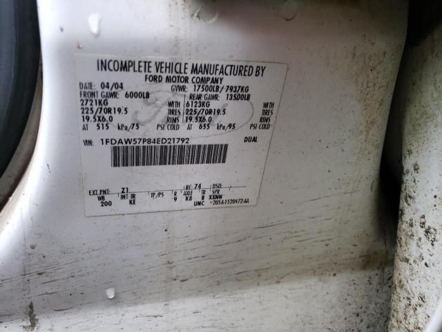 2004 Ford F550 Super Duty