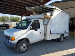 Ford salvage cars for sale: 2007 Ford Econoline E450 Super Duty Cutaway Van