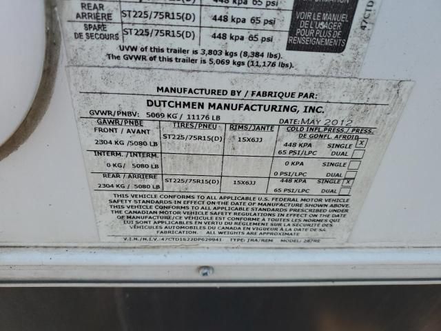 2013 Denali 2013 Dutchmen DENAL289RK-RVS Camper