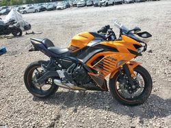 Salvage motorcycles for sale at Hueytown, AL auction: 2025 Kawasaki EX650 P