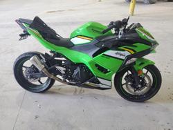 Salvage motorcycles for sale at Lawrenceburg, KY auction: 2025 Kawasaki EX500 H