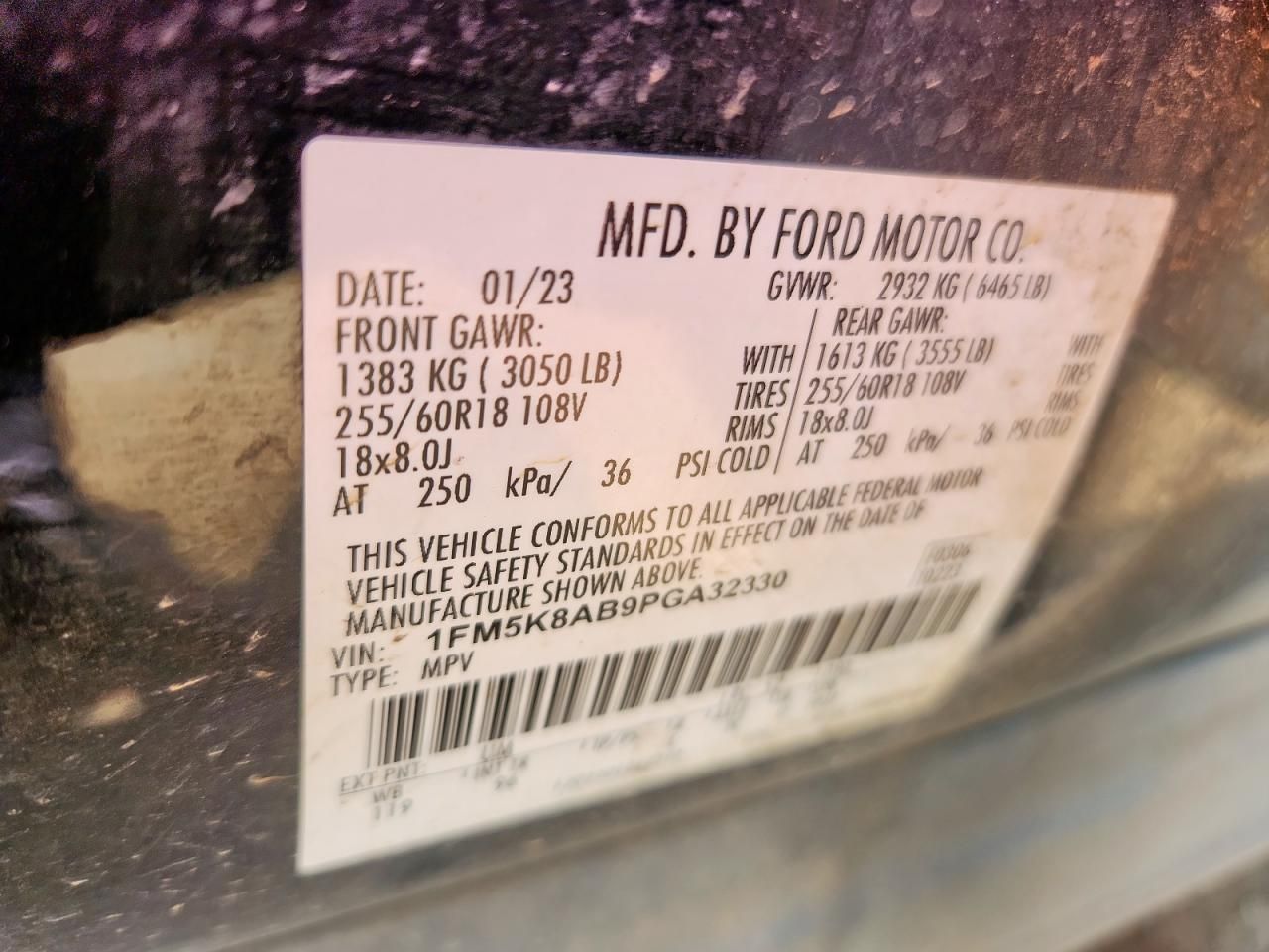 2023 Ford Explorer Police Interceptor