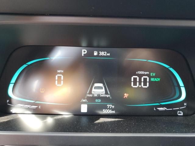 2025 Hyundai Elantra Hybrid Blue