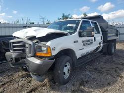 Salvage cars for sale from Copart Elgin, IL: 2001 Ford F350 Super Duty