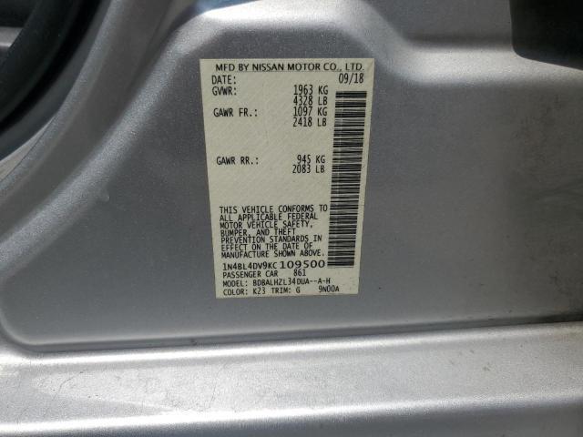 2019 Nissan Altima sv