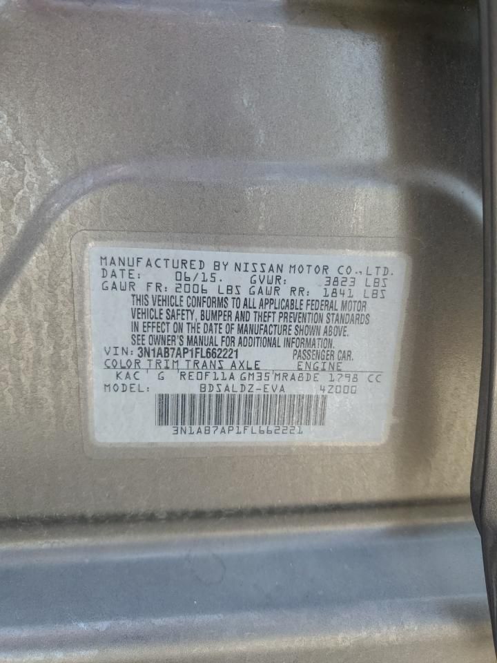 2015 Nissan Sentra S