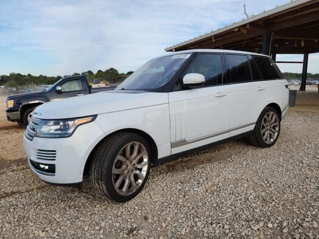 2016 Land Rover Range Rover HSE