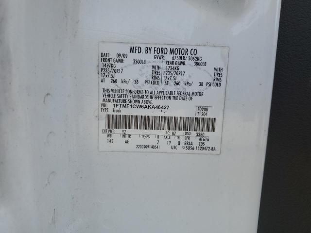 2010 Ford F150