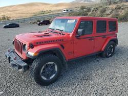 Jeep salvage cars for sale: 2021 Jeep Wrangler Unlimited Rubicon