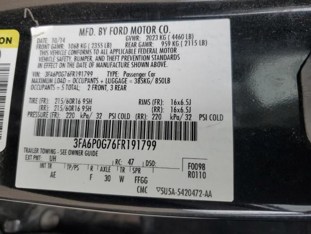 2015 Ford Fusion S