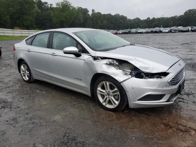 2018 Ford Fusion S Hybrid
