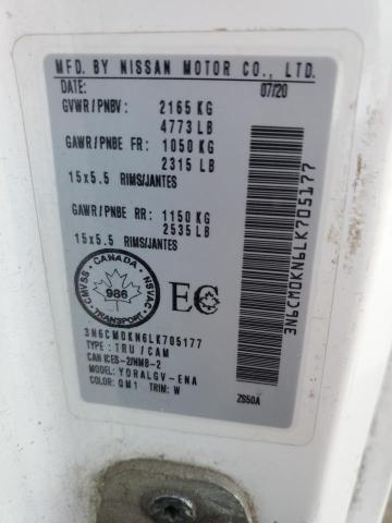 2020 Niss Nv200