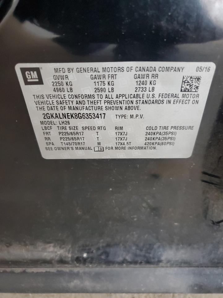 2016 GMC Terrain sle