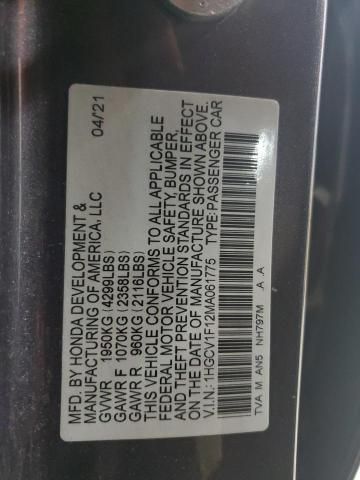2021 Honda Accord LX
