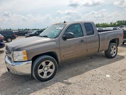 Salvage trucks for sale at Houston, TX auction: 2012 Chevrolet Silverado C1500 LT