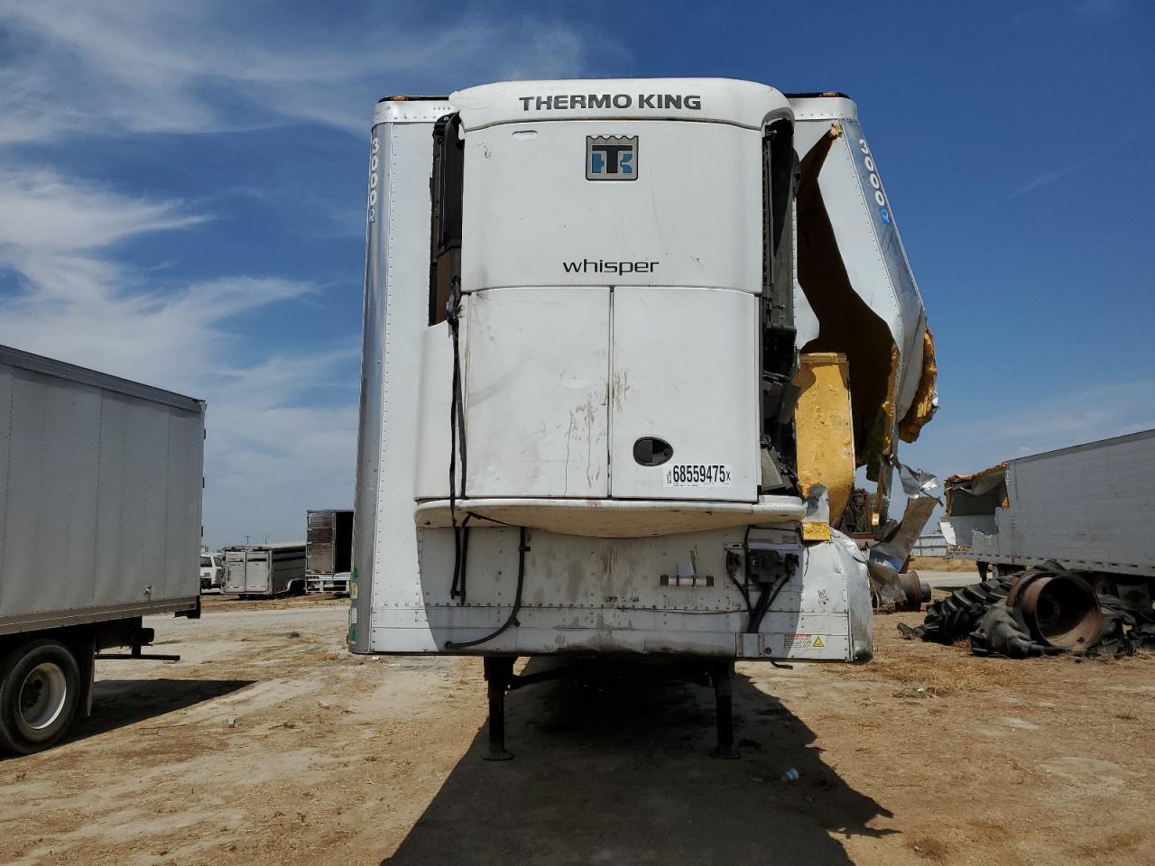 2012 Utility VS2RA Refrigerated Van Trailer